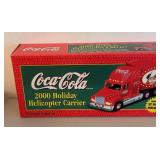 BR2 - Coca-Cola 2000 Holiday Helicopter Carrier & Plush Toys