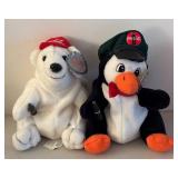 BR2 - Coca-Cola 2000 Holiday Helicopter Carrier & Plush Toys