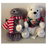 BR2 - Coca-Cola 2000 Holiday Helicopter Carrier & Plush Toys