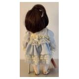 BR1 - Darling Doll by Kingstate The Dollcrafters  - Blue Lace Dress