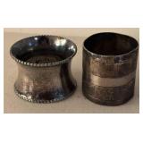 BR1 - Napkin Rings - Vintage Assorted, Engraved Floral, Animal Designs and More