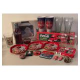 BR1 - Coca-Cola Memorabilia Collection: Glassware, Trays, Magnets, Playing Cards & More