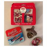 BR1 - Coca-Cola Memorabilia Collection: Glassware, Trays, Magnets, Playing Cards & More