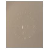 UL - Vintage Pyrex Gooseberry Pattern 3-Piece Bowl Set with Lids