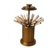 UL - The Coronet Vintage Brass Cigarette Dispenser