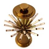 UL - The Coronet Vintage Brass Cigarette Dispenser