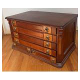 UL - Vintage Wooden Spool Cabinet