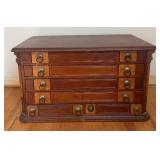 UL - Vintage Wooden Spool Cabinet