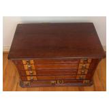 UL - Vintage Wooden Spool Cabinet