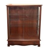 UL - Vintage Glass Front Display Cabinet