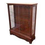 UL - Vintage Glass Front Display Cabinet