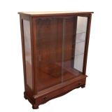 UL - Vintage Glass Front Display Cabinet