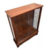 UL - Vintage Glass Front Display Cabinet