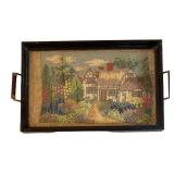 BR1 - Vintage Needlepoint Tray
