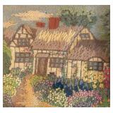 BR1 - Vintage Needlepoint Tray