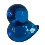 BR1 - FM Konstglas Duck Figurine - Swedish Art Glass