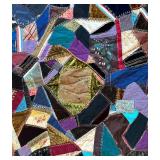 BR1 - Vintage Patchwork Crazy Quilt