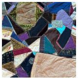 BR1 - Vintage Patchwork Crazy Quilt