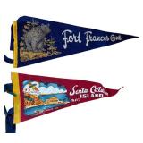 BR1 - Six Vintage Pennants