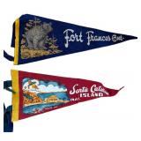 BR1 - Six Vintage Pennants