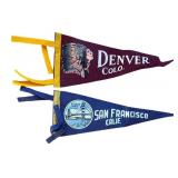 BR1 - Six Vintage Pennants