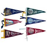 BR1 - Six Vintage Pennants