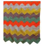 FB - Vintage Chevron Afghan Throw