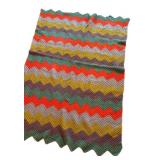 FB - Vintage Chevron Afghan Throw