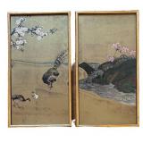 BR1 - Blossom Spring Prints - Vintage Turner Wall Art Pair