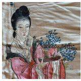 BR1 - Vintage Ma Gu Xian Shou Silk Tapestry