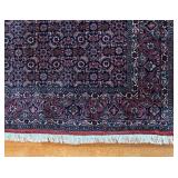 FB - Vintage Persian Hand-Knotted Rug 55 X 82 Inches - Light Wear