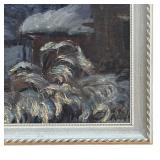 UL - Original Winter Wonderland Scene Painting