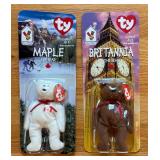 FB - TY Beanie Babies - Britannia, Maple, Erin, Liberty, Maple Bears and More