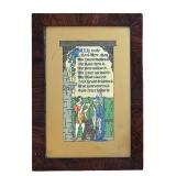 UL - Vintage Folk Art Print