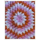 FB - Lone Star Quilt - 62 x 73 in - Vintage, Light Wear