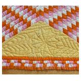 FB - Lone Star Quilt - 62 x 73 in - Vintage, Light Wear