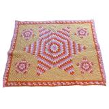 FB - Lone Star Quilt - 62 x 73 in - Vintage, Light Wear