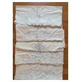 UL - 18 Needlepoint Pillowcases - Embroidered Florals