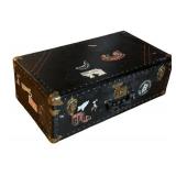 FB - Vintage Metal Travel Trunk