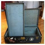FB - Vintage Metal Travel Trunk