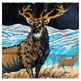 BR1 - Vintage Deer Motif Tapestry
