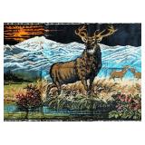 BR1 - Vintage Deer Motif Tapestry