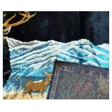 BR1 - Vintage Deer Motif Tapestry