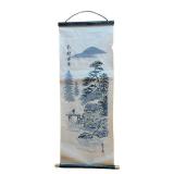 UL - Vintage Asian-Style Landscape Hanging Scroll