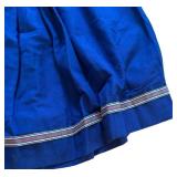 UL - Vintage Scandinavian Folk Costume - Damask Vest, Blouse & Skirt