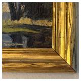 BR1 - Petite Vintage Original Landscape Painting