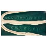 UL - Don Jay Ceramics Trinket Box - Vintage Leaf & Flower