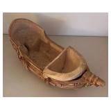 UL - Vintage Ship Motif Planter