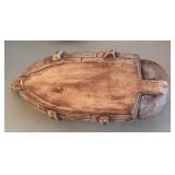 UL - Vintage Ship Motif Planter