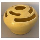 UL - Vintage Floral Frog Trio - Ceramic Flower Holders